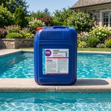 Жидкое средство Poolman Active Chlorine L 20 л для обеззараживания воды в бассейне 50100Pool фото