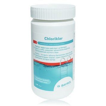 Быстрый хлор Bayrol Chloriklar 1 кг для шоковой дезинфекции воды в бассейне 4731112G фото