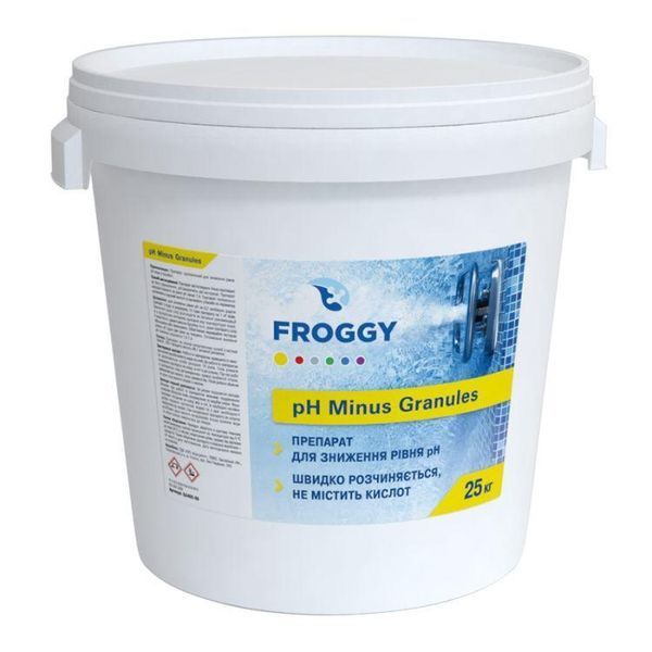 Гранульований засіб Froggy pH Plus 25 кг для підвищення pH води в басейні G0400-08 фото