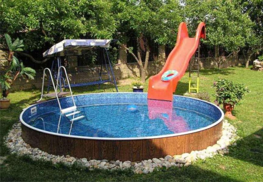 Збірний басейн Hobby Pool Milano 700 x 120 см (плівка 0.6 мм) Col70126 фото