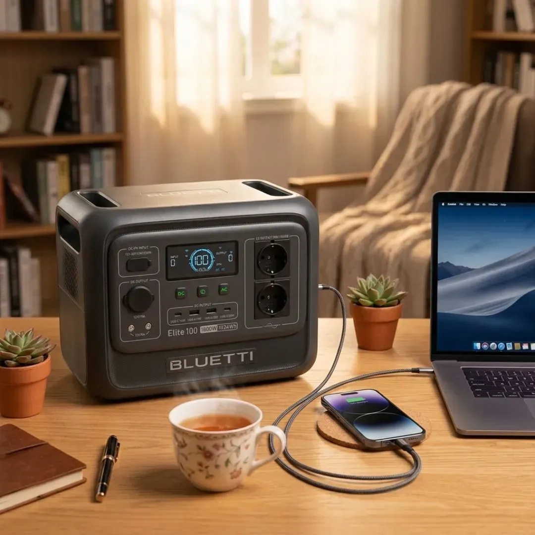 Портативна електростанція Bluetti Elite 100 V2