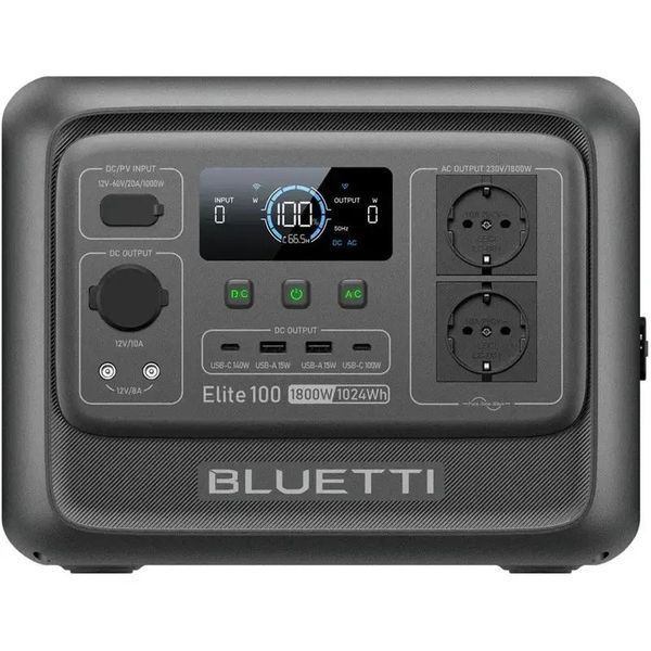 Портативна електростанція Bluetti Elite 100 V2 1800 Вт / 1024 Вт&middot;год: живлення дому та ДБЖ Elite 100 V2 фото