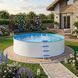 Немецкий морозостойкий бассейн Hobby Pool Milano круглый, 300x120 см, лайнер 0.6 мм, 8.5 м&sup3; Col30126 фото 1