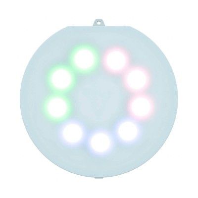 Прожектор Flexi V1 RGB, 12V, 22W, 1100 lm, и лицевой панелью пластик. Белой (без закладной ниши) FLX71203 фото