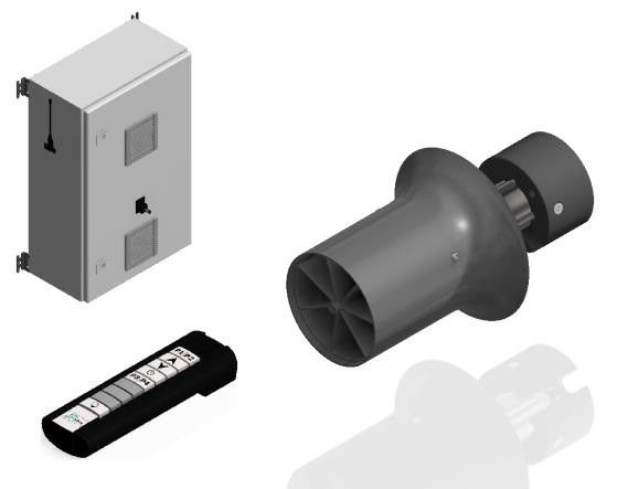 Протитечія для басейну HydroStar BGA Single 275 components Німеччина W240003028 фото