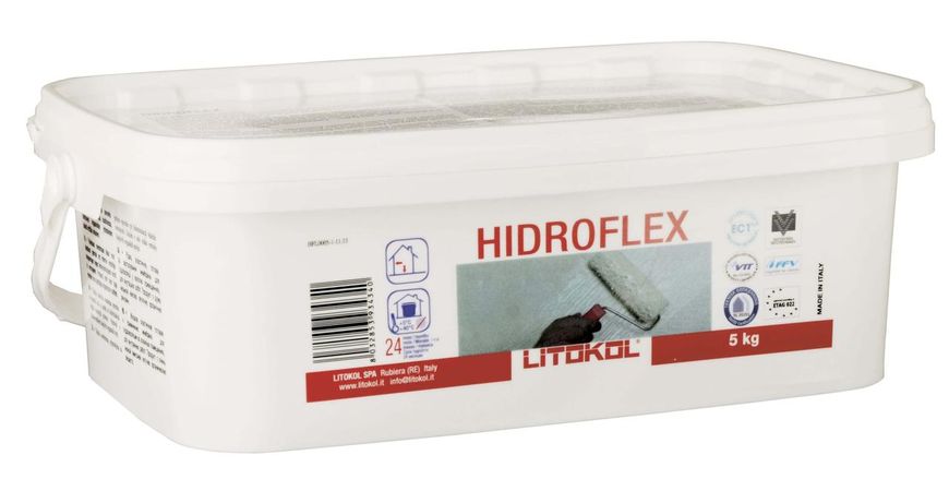 Гидроизоляция для внутренних работ HIDROFLEX, 10 кг D-HFL0010 фото