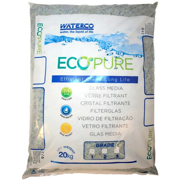 Песок стеклянный Waterco EcoPure 0.5-1.0 мм (20 кг) 23206 фото