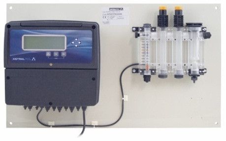 Контроллер гальванічного типу Fluidra Іспанія pH/Redox/вільний хлор, з вимірювальною ячейнкою, без насосів GAPG-66177 фото