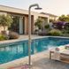 Літній душ Tres Garden/Pool сріблястий 230 см 295 мм для дачі та басейну 13499504 фото 1
