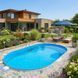 Немецкий морозостойкий бассейн Hobby Pool Milano овальный, 525x320x150 см, лайнер 0.8 мм, 25.2 м&sup3; Col5320538 фото 1