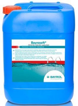Рідкий дезінфектор на активному кисні Bayrosoft Bayrol (Байрософт) 22 кг, для води в басейні 003-0095 фото