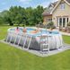 Бассейн каркасный Intex 26796 OVAL овальный с картриджным фильтром 13,4 м&sup3; с лестницей и тентом (122x503x274 см) 26796b фото 1