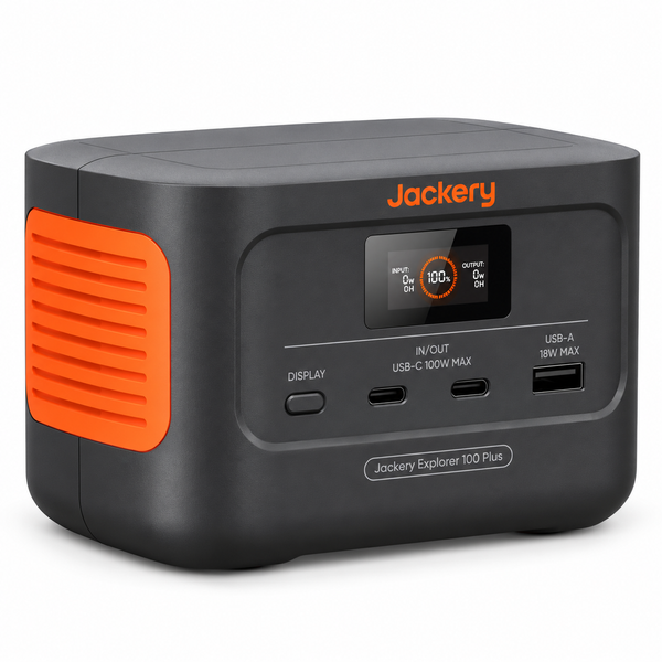 Электростанция портативная Jackery Explorer 100 Plus 128 Вт 90 Вт&middot;ч LiFePO4 для ноутбука Jackery100plus фото