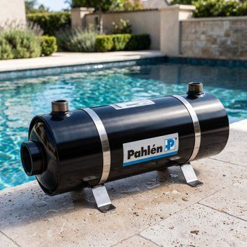 Спиральный теплообменник для бассейна Pahlen Hi-Flow 28 кВт из нержавеющей стали, Швеция PG-11392 фото