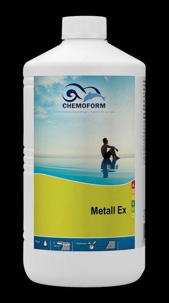 Средство для удаления металлов из воды бассейна Metall-ex Chemoform 1 л, Германия 1091001 фото