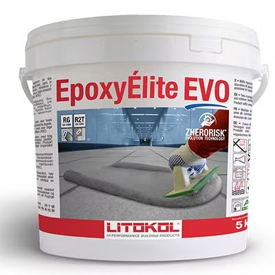 Продукт на эпоксидной основе для укладки плитки и заполнения швов EPOXYELITE EVO 100 экстра белый 10 кг EEEVOBSS0010 фото