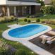 Німецький морозостійкий басейн Hobby Pool Milano овальний, 1000x416x120 см, лайнер 0.8 мм, 50 м&sup3; aqb-11639 242100-08 фото 1