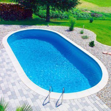 Немецкий морозостойкий бассейн Hobby Pool Milano овальный, 1000x416x120 см, лайнер 0.6 мм, 50 м&sup3; aqb-03550 242100 фото