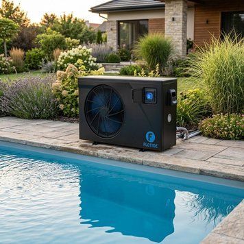 Тепловий насос до басейну до 70 м&sup3; Flotide Heat SX6/32 Inverter інверторний 5,4 кВт чорний 7034986 фото