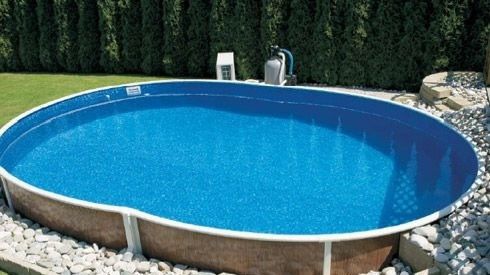 Збірний каркасний басейн Hobby Pool Toscana 800 x 416 х 150 см товщина плівки 0,8 мм Col5420808 фото