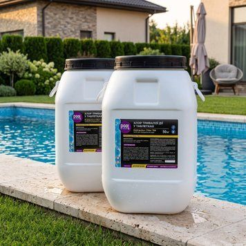 Таблетированный хлор Poolman Multiaction Chlor T84 50 кг для комплексной обработки воды в бассейне 50129Pool фото