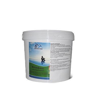 Гранулированный флокулянт Chemoform Флокфикс 5 кг для осветления воды в бассейне 0907005 фото