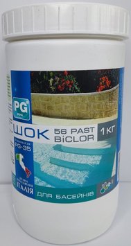 Хлор шок стабілізований 56%, у таблетках по 20 г для басейну 1 кг, Barchemicals, Італія PG-35.1 фото