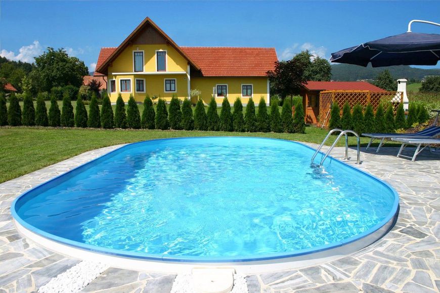 Сборный овальный бассейн 1100 x 500 х 120 см Hobby Pool Toscana, пленка 0.6 мм Col2501106 фото