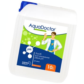 PH минус жидкий AquaDoctor 10 л (серная 35%) 25680 фото