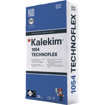 Высокоэластичный клей для плитки Kalekim Technoflex 1054 (25 кг) 660 фото