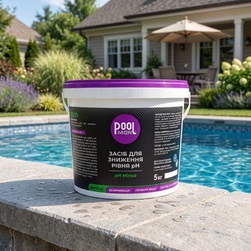 Средство Poolman pH Minus 5 кг для понижения pH воды в бассейне 50110 фото