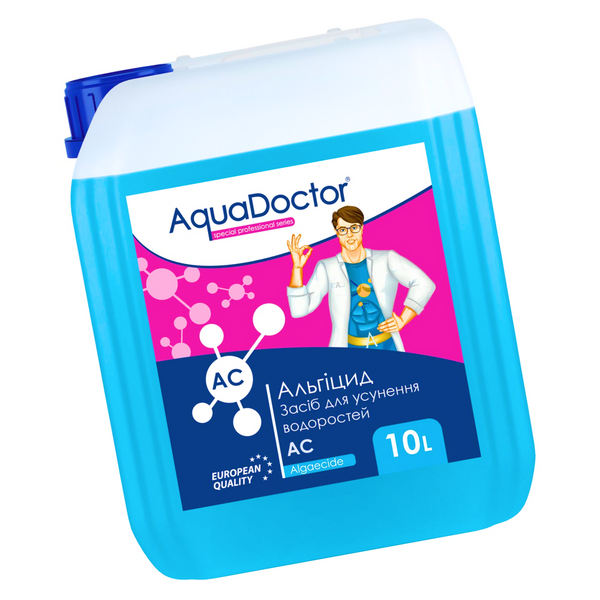 Альгіцид для басейну AquaDoctor AC 10 л рідкий 3210 фото