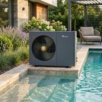 Тепловий насос до басейну до 40 м&sup3; Altek Total 7 mono EVI інверторний 7,5 кВт з Wi-Fi 220V. Працює також на охолодження 2114813 фото