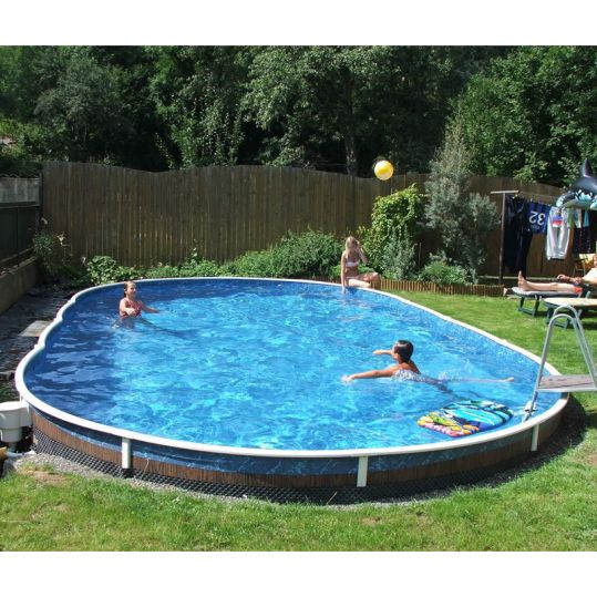 Збірний каркасний басейн Hobby Pool Toscana 900 x 500 х 150 см товщина плівки 0,8 мм Col5500908 фото