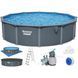 Сборный бассейн Bestway Hydrium 561CS (549х132 см) с песочным фильтром, лестницей и тентом