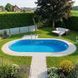 Немецкий морозостойкий бассейн Hobby Pool Milano овальный, 900x500x120 см, лайнер 0.8 мм, 54 м&sup3; Col2500908 фото 1