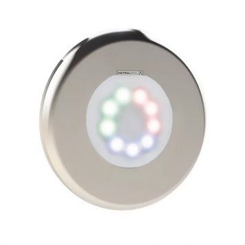 Светильник Flexi V1 RGB, 12V, 22W, 1100 lm, и лицевой панелью из нержавеющей стали (без заложенной ниши) FLX71203СLSS фото
