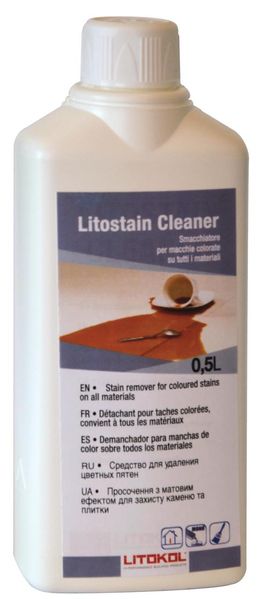 Средство LITOSTAIN CLEANER для удаления цветных пятен 0,5 кг D-LTSCLN0500 фото