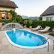 Морозостійкий басейн Azuro Ibiza Oval овальний, 700x350x150 см, 36.7 м&sup3;, Чехія 3EXB0421 фото 1