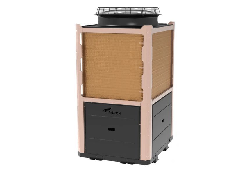 Тепловий насос для басейну до 250 м&sup3; Falcon MegaLine з Wi-Fi 62 кВт 380В. Працює також на охолодження PASRW150S-P-BP фото