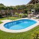 Немецкий морозостойкий бассейн Hobby Pool Milano овальный, 1100x500x150 см, лайнер 0.6 мм, 82.5 м&sup3; Col5501106 фото 1